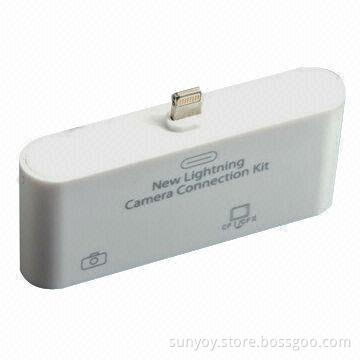 Lightning Camera Connection Kit with CF Card Reader and USB Port